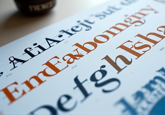 Création de familles typographiques sur mesure